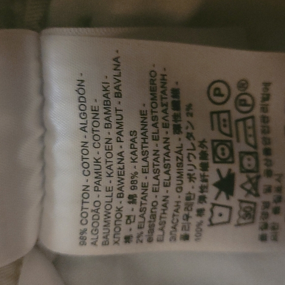 Levi's Mens Vintage Jeans 1990s Jeans Chinos khaki beige tan EUC pants white tab - Picture 7 of 10